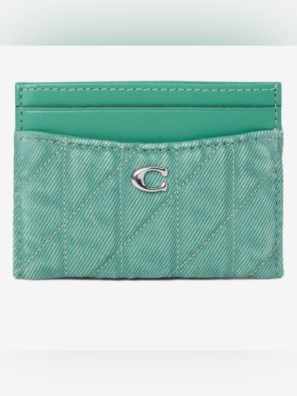 Coach Essential Card Case With Quilting
